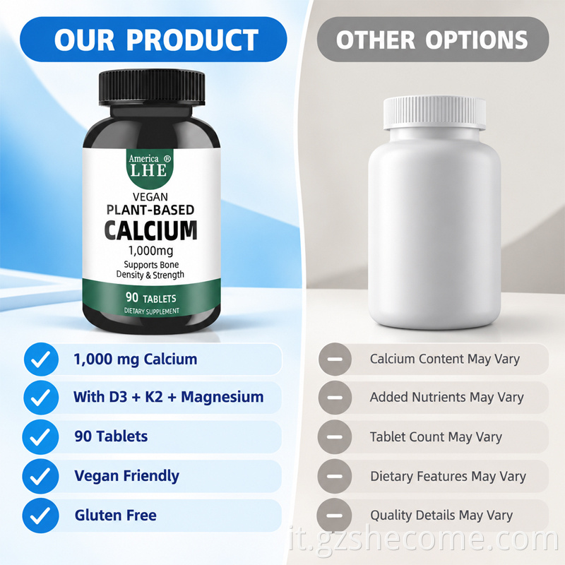 Plant Based Calcium Tablets9